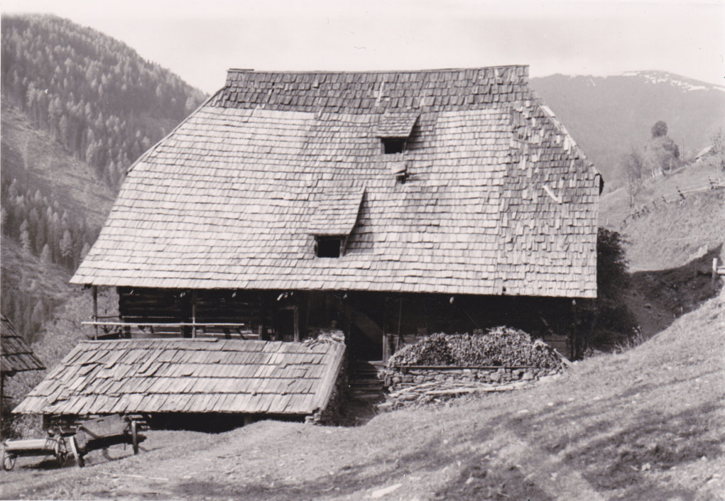 Altes Simon-Haus © Univ.-Prof. Dr. Oskar Moser (1945)