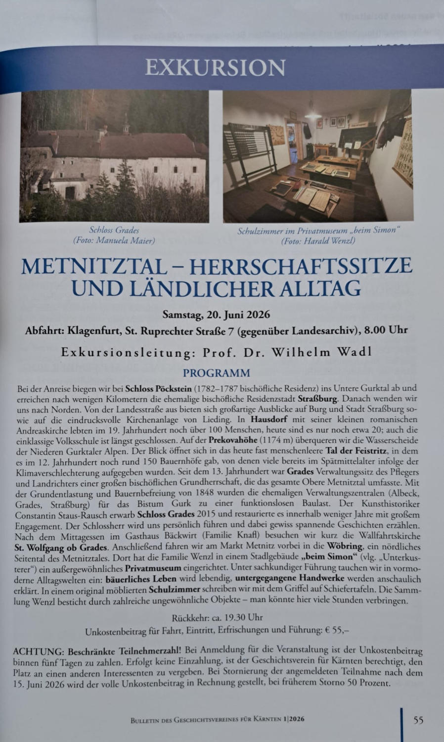 Geschichtsverein Exkursion